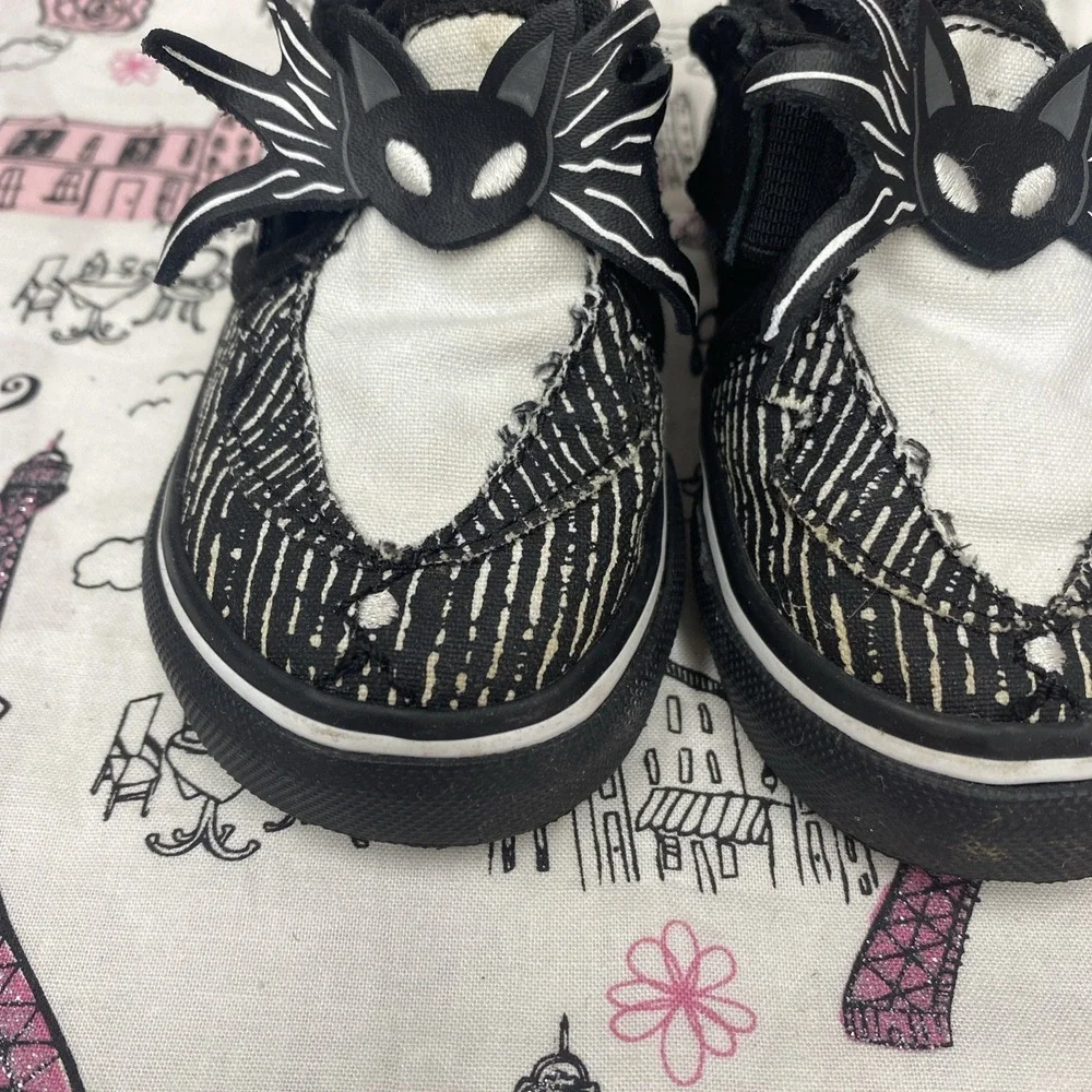 Vans X Disney The Nightmare Before Christmas Size 6.0 T Toddler Shoes SLIP ON